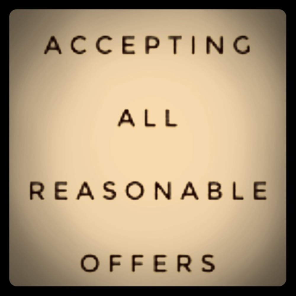 Reach out, make me an offer!